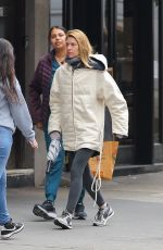 CLAIRE DANES Out and About in New York 04/17/2024