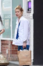 CLAIRE DANES Out on Her 45th Birthday in New York 04/12/2024