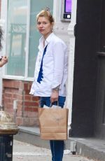 CLAIRE DANES Out on Her 45th Birthday in New York 04/12/2024
