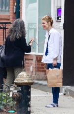 CLAIRE DANES Out on Her 45th Birthday in New York 04/12/2024