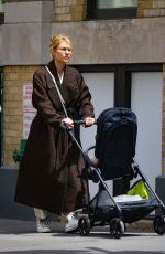 CLAIRE DANES Out with Her Baby in New York 04/27/2024