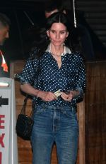 COURTENEY COX and Johnny McDaid on a Dinner Date at Nobu in Malibu 04/09/2024
