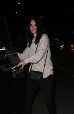 COURTENEY COX Night Out with Friends at Giorgio Baldi in Santa Monica 04/17/2024
