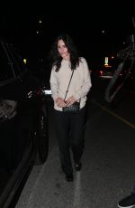 COURTENEY COX Night Out with Friends at Giorgio Baldi in Santa Monica 04/17/2024