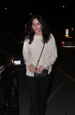 COURTENEY COX Night Out with Friends at Giorgio Baldi in Santa Monica 04/17/2024