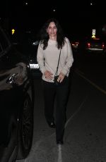 COURTENEY COX Night Out with Friends at Giorgio Baldi in Santa Monica 04/17/2024
