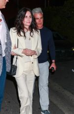 COURTENEY COX Out for Dinner at Funke in Beverly Hills 04/19/2024