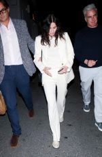 COURTENEY COX Out for Dinner at Funke in Beverly Hills 04/19/2024