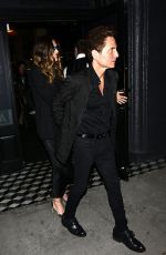 DAISY FUENTES on a Dinner Date at Craig
