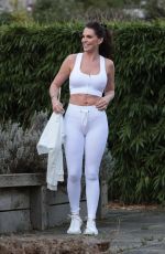 DANIELLE LLOYD Workout at a Local Park in Birmingham 04/23/2024
