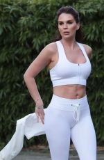 DANIELLE LLOYD Workout at a Local Park in Birmingham 04/23/2024