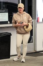 DAPHNE JOY Arrives at a Skincare Spa in Beverly Hills 04/10/2024