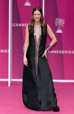 DELFINA CHAVES at Pink Carpet at 7th Canneseries International Festival in Cannes 04/09/2024