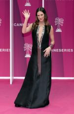 DELFINA CHAVES at Pink Carpet at 7th Canneseries International Festival in Cannes 04/09/2024