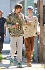 DELILAH HAMLIN and Henry Eikenberry Out for Coffee in West Hollywood 04/03/2024