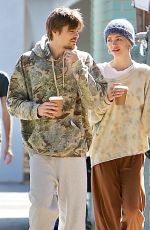 DELILAH HAMLIN and Henry Eikenberry Out for Coffee in West Hollywood 04/03/2024