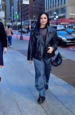 DEMI LOVATO Out for Dinner at Nobu with Friends in New York 04/07/2024