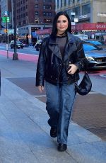 DEMI LOVATO Out for Dinner at Nobu with Friends in New York 04/07/2024