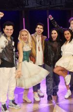 DEMI LOVATO Visits Cast of & Juliet on Broadway in New York 04/07/2024