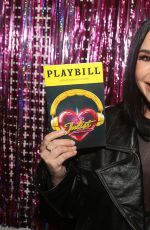 DEMI LOVATO Visits Cast of & Juliet on Broadway in New York 04/07/2024
