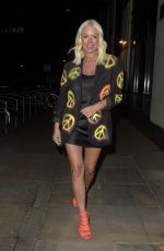 DENISE VAN OUTEN Arrives at No7 Launch Party at The Ghurkin in London 04/10/2024