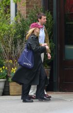 DIANNA AGRON and Harold Ancart Out in New York 04/12/2024