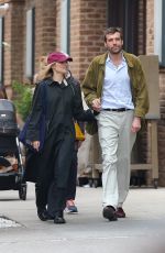 DIANNA AGRON and Harold Ancart Out in New York 04/12/2024
