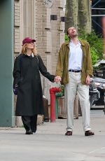 DIANNA AGRON and Harold Ancart Out in New York 04/12/2024