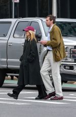 DIANNA AGRON and Harold Ancart Out in New York 04/12/2024