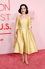 DITA VON TEESE at Fashion Trust U.S. Awards 2024 in Beverly Hills 04/09/2024
