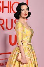 DITA VON TEESE at Fashion Trust U.S. Awards 2024 in Beverly Hills 04/09/2024
