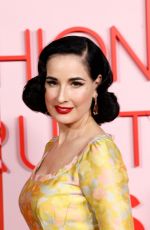 DITA VON TEESE at Fashion Trust U.S. Awards 2024 in Beverly Hills 04/09/2024