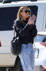 DORIT KEMSLEY Arrives at a Stables in Burbank 04/02/2024