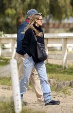 DORIT KEMSLEY at a Horse Stables in Los Angeles 04/05/2024