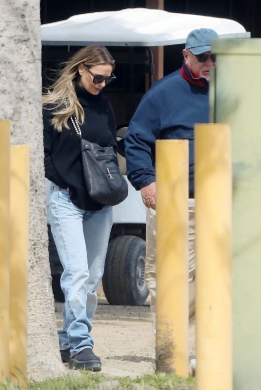 DORIT KEMSLEY at a Horse Stables in Los Angeles 04/05/2024