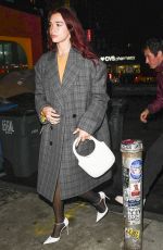 DUA LIPA and Callum Turner Arrives at The Commerce Inn in West Village 04/29/2024