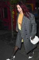 DUA LIPA and Callum Turner Arrives at The Commerce Inn in West Village 04/29/2024