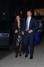 DUA LIPA and Callum Turner Arrives at Zero Bond in New York 04/25/2024