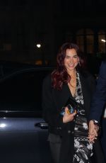 DUA LIPA and Callum Turner Arrives at Zero Bond in New York 04/25/2024