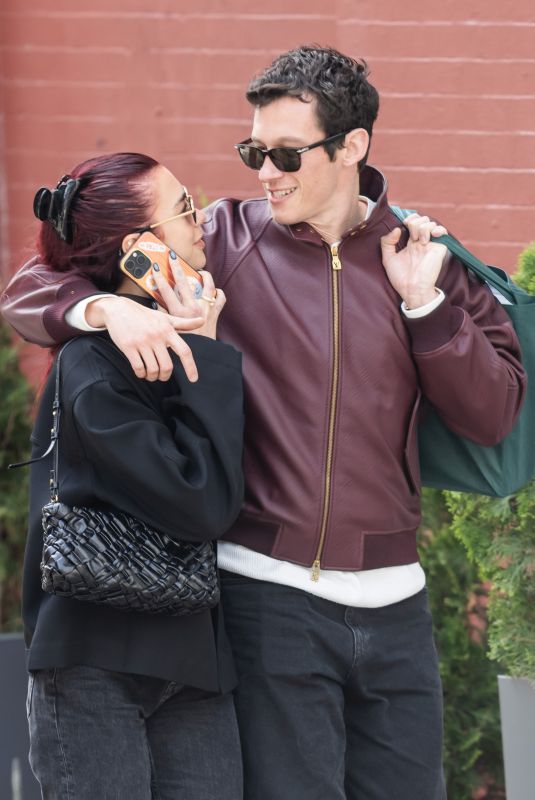 DUA LIPA and Callum Turner Out and About in New York 04/27/2024