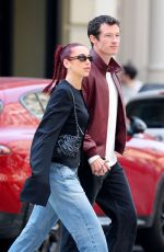 DUA LIPA and Callum Turner Out and About in New York 04/28/2024