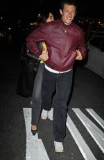 DUA LIPA and Callum Turner Out for Dinner in New York 04/26/2024