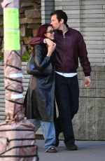 DUA LIPA and Callum Turner Out for Lunch at il Buco in New York 04/25/2024