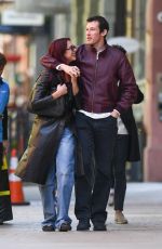 DUA LIPA and Callum Turner Out for Lunch at il Buco in New York 04/25/2024