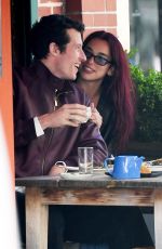 DUA LIPA and Callum Turner Out for Lunch at il Buco in New York 04/25/2024