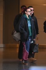 DUA LIPA Arrives at JFK International Airport in New York 04/22/2024