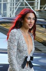 DUA LIPA Arrives at Time 100 Event in New York 04/25/2024