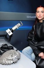 DUA LIPA at Siriusxm Studios in New York 04/24/2024