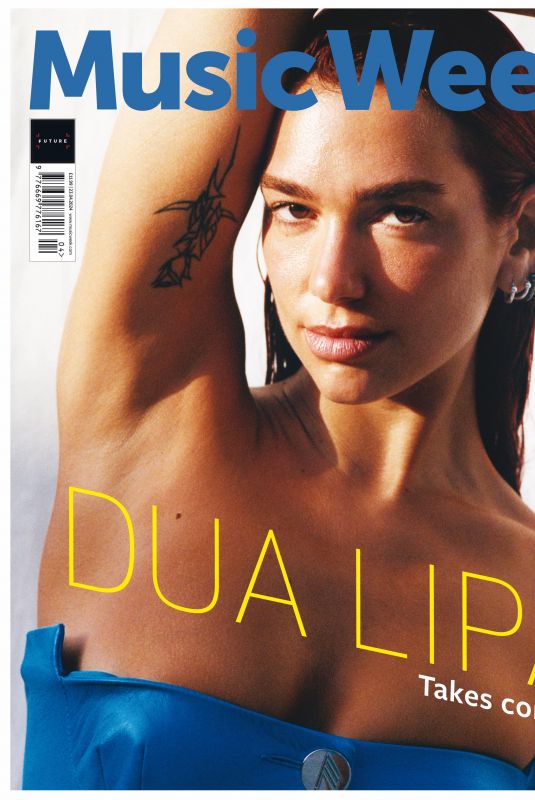 DUA LIPA on the Cover of Music Week Magazine, May 2024