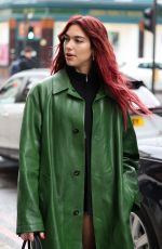 DUA LIPA Out Promotes Her Upcoming Album Radical Optimism in London 04/04/2024